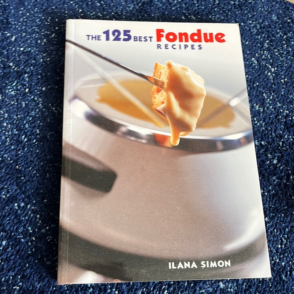 Cookbook NWOT Fondues